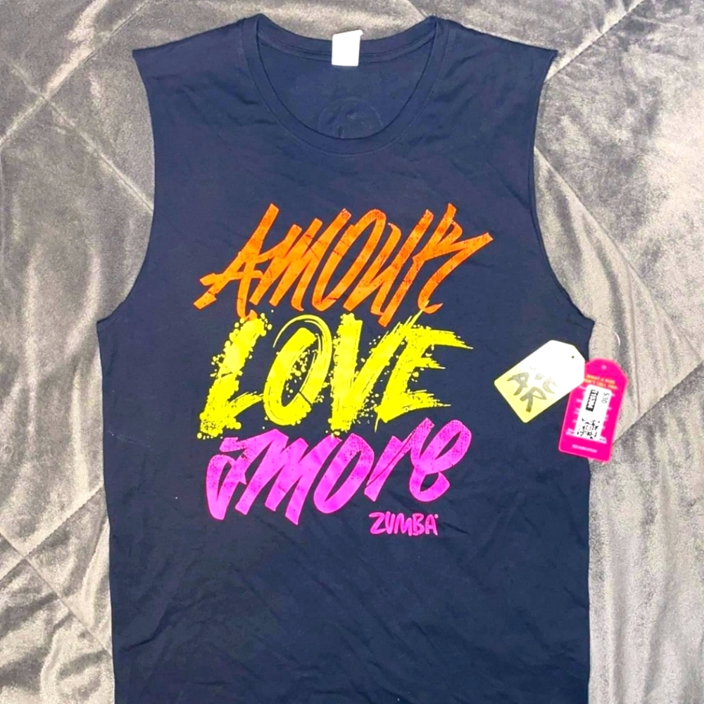 Zumba Active wear Sleeveless Tank top Size XSpicy